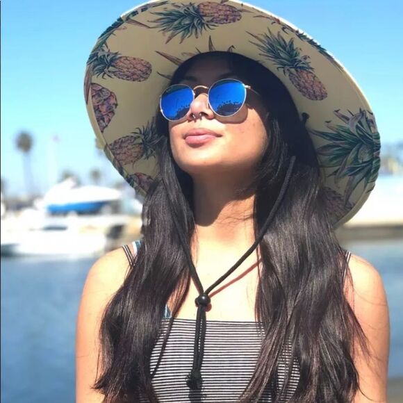 NWT COR Surf Straw Lifeguard Sun Hat    - Picture 7 of 12